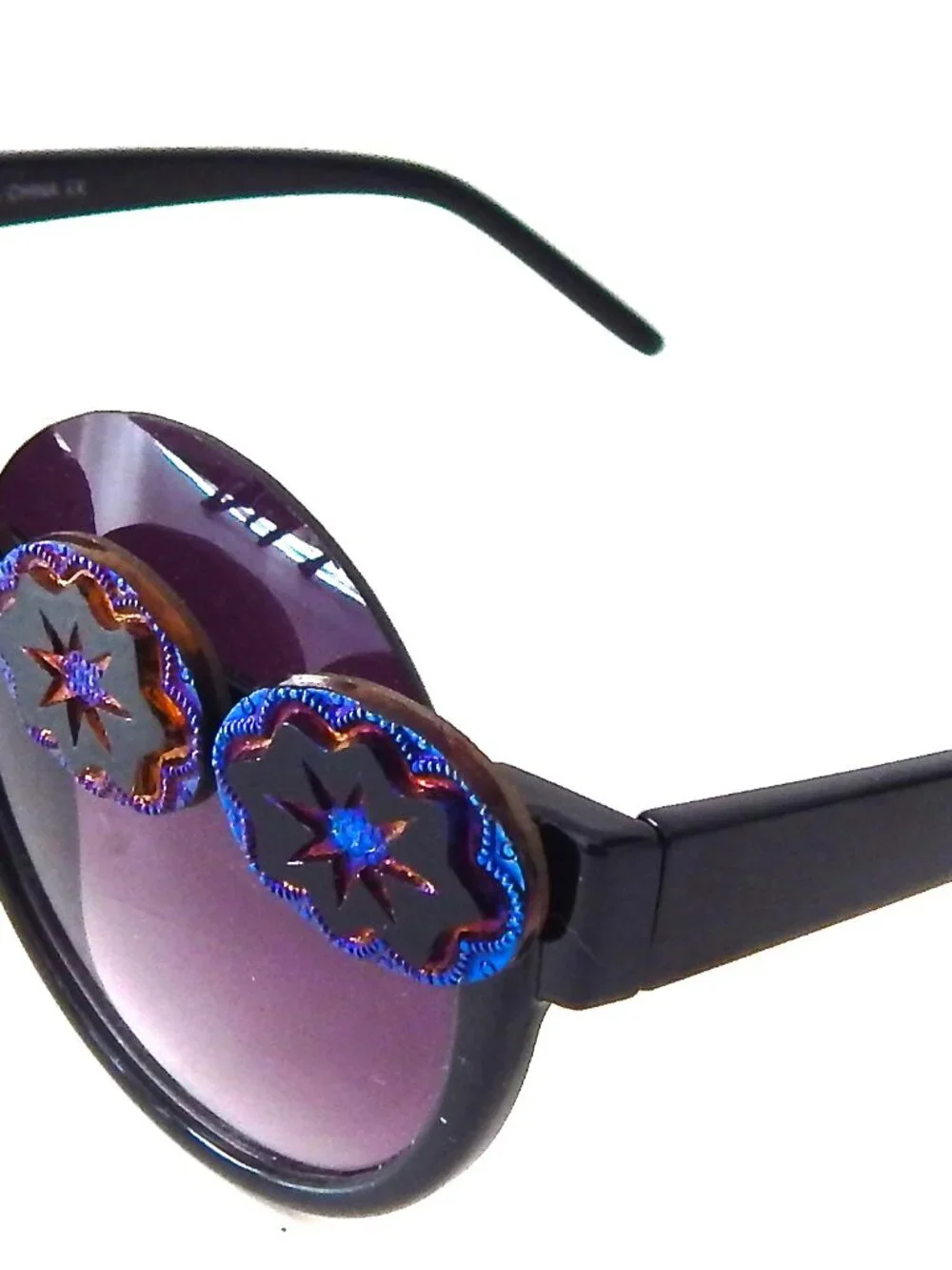 GASOLINE GLAMOUR DOUBLE DEUCE FABIAN PEEKABOO SUNGLASSES♠️♠️♠️